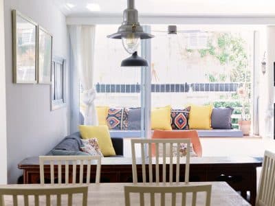 שיפוץ סלון ופינת אוכל